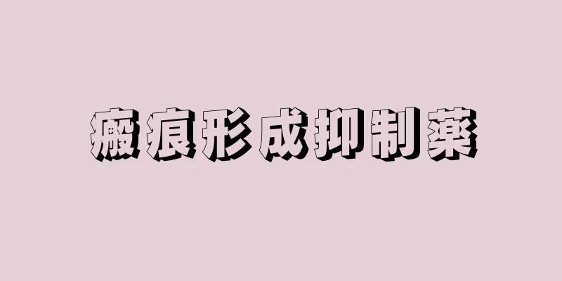 瘢痕形成抑制薬