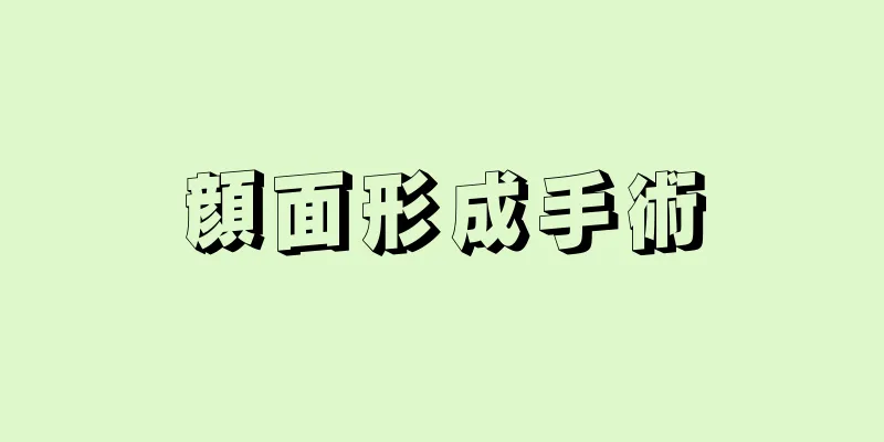 顔面形成手術