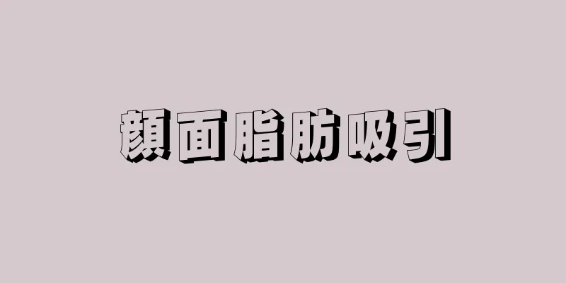 顔面脂肪吸引