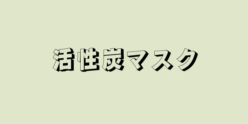 活性炭マスク