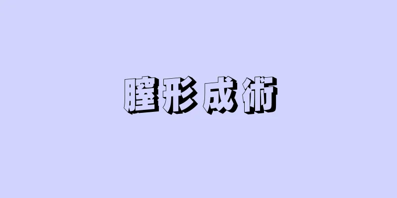 膣形成術