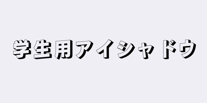 学生用アイシャドウ