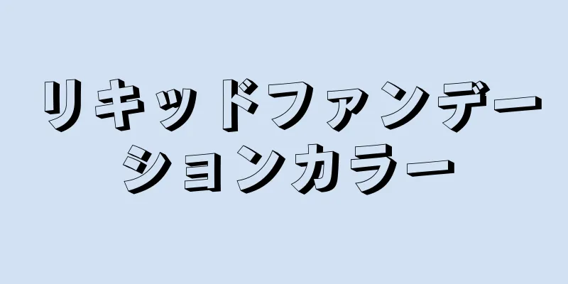 リキッドファンデーションカラー