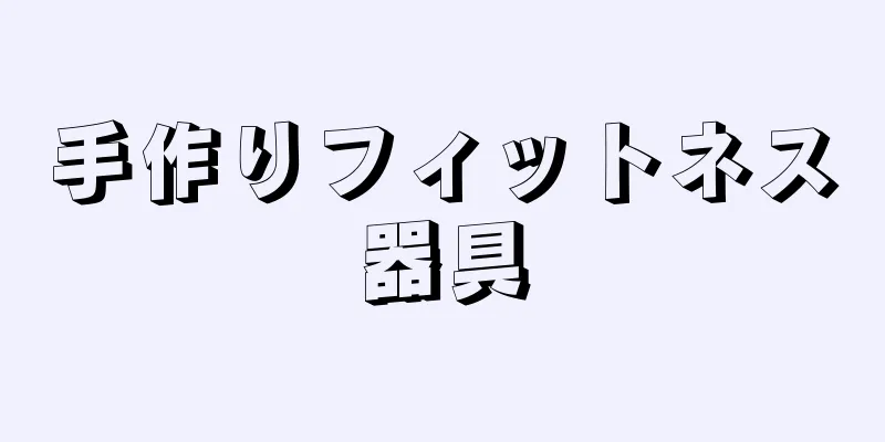 手作りフィットネス器具