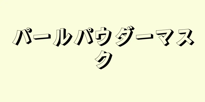 パールパウダーマスク