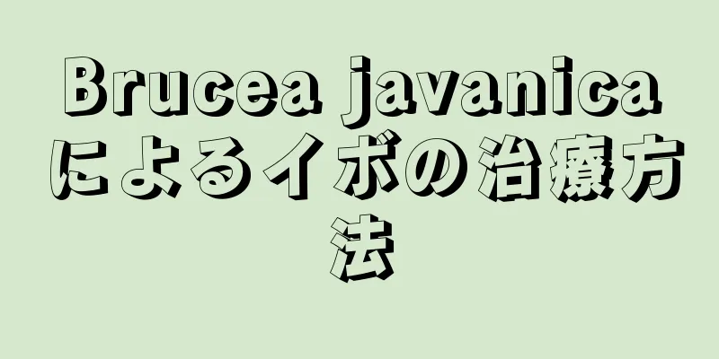 Brucea javanicaによるイボの治療方法