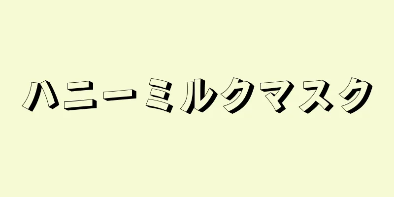 ハニーミルクマスク
